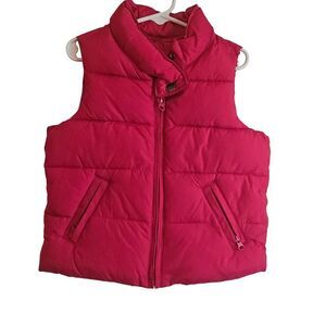 Gap Kids Fuchsia Puffer Jacket - Size XS (4/5)